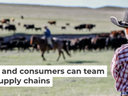 Beef production provides a valuable contribution to human health while also impacting the natural environment. Brandee Gillham courtesy of the Colorado Department of Agriculture., CC BY